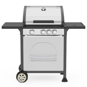 גריל גז 3 מבערים +כירת צד דגם מרקורי gchef