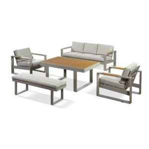 סט ריהוט גן- פינת ישיבה דגם דולב תלת