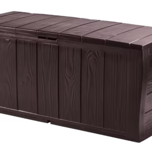 ארגז אחסון 270 ליטר שרווד-חום