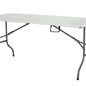 שולחן מתקפל קפל וקח   180 ס"מ לבן