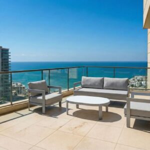 סט ריהוט גן- פינת ישיבה דגם ברוש תלת