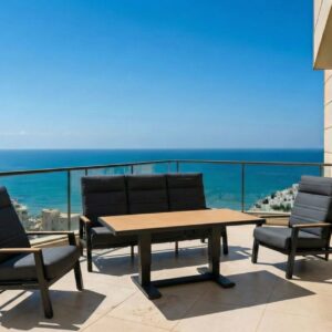 סט ריהוט גן- פינת ישיבה דגם תקומה תלת