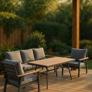 סט ריהוט גן- פינת ישיבה דגם תבל תלת