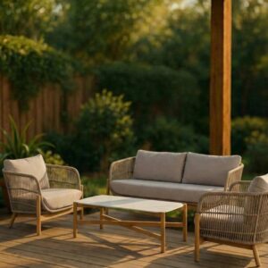 סט ריהוט גן- פינת ישיבה דגם טקילה דו